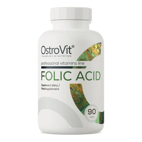 Фолієва кислота OstroVit Folic Acid, 90 таблеток