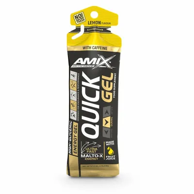 Енергетичний гель Amix Nutrition Performance QUICK Gel with caffeine лимон, 45 г