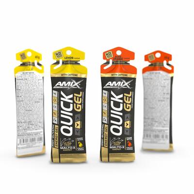 Изотоник Amix Nutrition QUICK Gel with caffeine лимон, 45 г