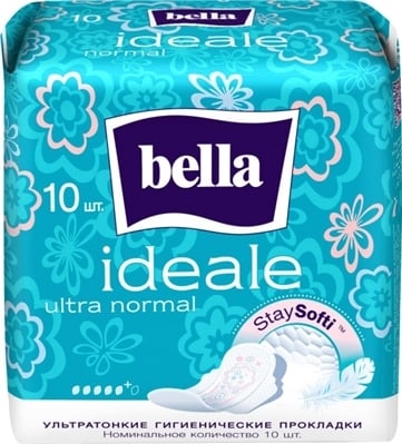 Прокладки гигиенические Bella Ideale Ultra Normal StaySofti, 10 шт