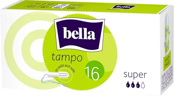 Тампони гігієнічні Bella Tampo Premium Comfort super, 16 шт