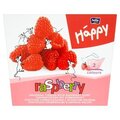 Салфетки бумажные универсальные Bella Baby Happy двухслойные 2 цвета малина, 40 + 40 шт