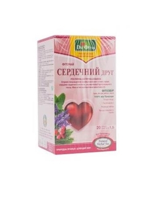 Фиточай Dr.Fito Сердечный друг по 1.5 г №20 в фил.-пак.