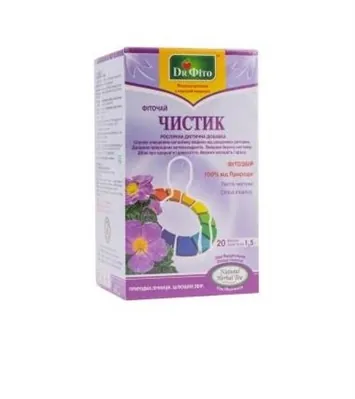 Фіточай Dr.Fito Чистик ладанник критський по 1.5 г №20 в філ.-пак.