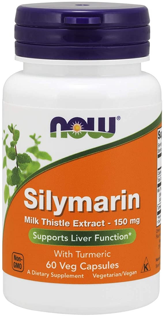Силимарин NOW Silimarin Milk Thistle капсулы по 150 мг №60