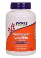 Лецитин подсолнечный NOW Sunflower Lecithin 1200 мг капсулы №100
