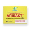 Апибакт мультипробиотик с 1,5% экстрактом прополиса от 3-х до 14-ти лет по 10 г №10 в пак.