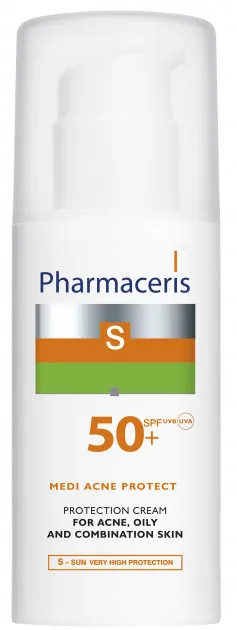 Крем сонцезахисний Pharmaceris S Medi Acne Protect 14905 SPF50 + для шкіри з акне, 50 мл