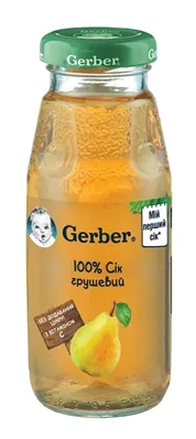 Сік Gerber Грушевий, 175 мл