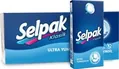 Хусточки паперові Selpak гігієнічні стандарт, 10 шт х 10 уп