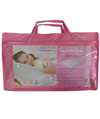 Подушка ортопедична дитяча Noble Twinkle Star для дівчаток