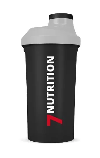 Шейкер 7Nutrition Shaker чорний, 700 мл