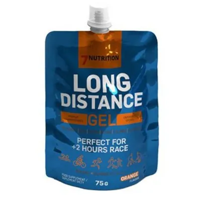 Енергетичний гель 7Nutrition Long Distance Gel, апельсин, 75 г