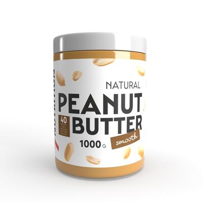 Арахисовая паста 7Nutrition Peanut Butter 100% Natural Smooth, 1000 г