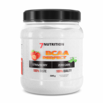 Аминокислота 7Nutrition BCAA Perfect Strawberry, 500 г