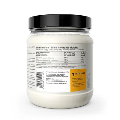 Амінокислота 7Nutrition BCAA Perfect Orange-Lemon, 500 г