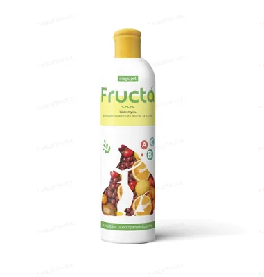 Шампунь Magic Pet Fructa Фруктовий мікс для довгошерстих собак та кішок, 220 мл