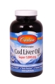 Рыбий жир Carlson Labs Cod Liver Oil 1000 мг из печени норвежской трески, 250 капсул