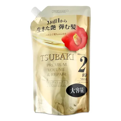 Кондиціонер для волосся Tsubaki Premium Volume & Repair об'єм та відновлення, 600 мл дой-пак