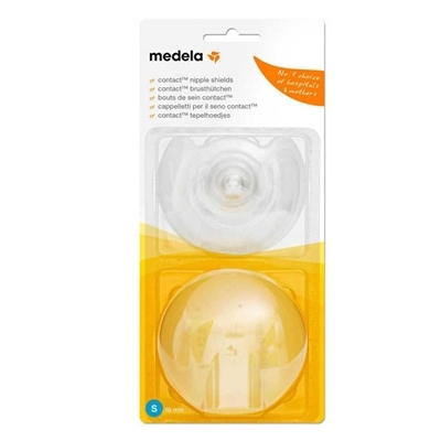 Накладки на соски Medela Contact Nipple Shield для кормления размер S, 2 шт