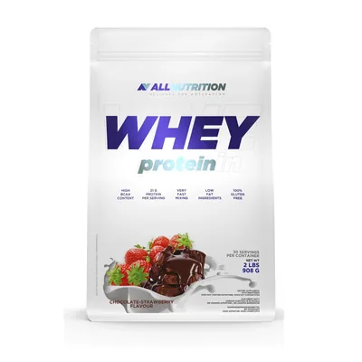 Протеїн сироватковий концентрат Allnutrition Whey Protein шоколад-полуниця, 908 г