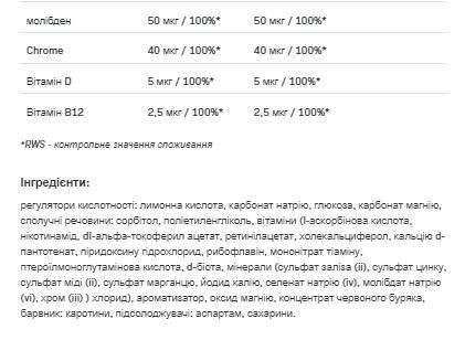 Витаминно-минеральный комплекс Allnutrition Vitaminall апельсин, 20 таблеток