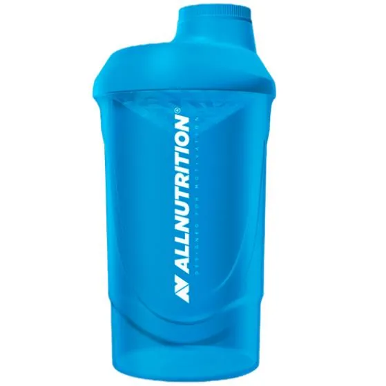 Шейкер Allnutrition Shaker Shocking блакитний, 600 мл