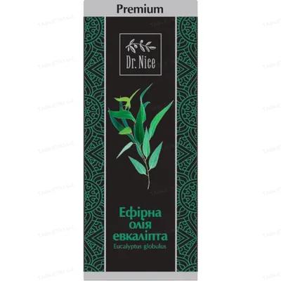 Олія ефірна Dr.Nice Premium Евкаліпт, 10 мл