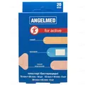 Набір пластирів Angelmed for active бактерицидних різних розмірів, 20 штук