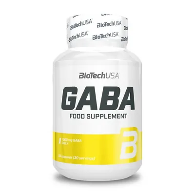 ГАМК (гамма-аміномасляна кислота) Biotech GABA 1000 мг капсули №60