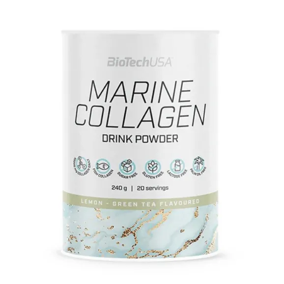 Добавка Biotech Marine Collagen порошок, 240 г