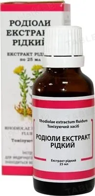 Родіола екстракт рід. по 50 мл у флак.