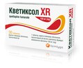 Кветиксол XR таблетки, п/плен. обол., прол./д. по 150 мг №30 (10х3)