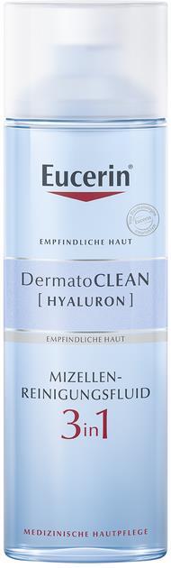 Міцелярний флюїд Eucerin DermatoClean 3-в-1 очищуючий для всіх типів шкіри (63997), 200 мл