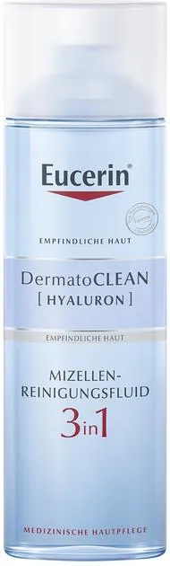 Міцелярний флюїд Eucerin DermatoClean 3-в-1 очищуючий для всіх типів шкіри (63997), 200 мл