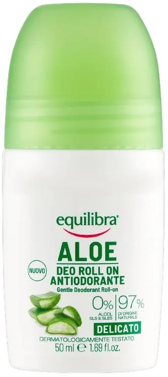 Дезодорант кульковий Equilibra Aloe, 50 мл