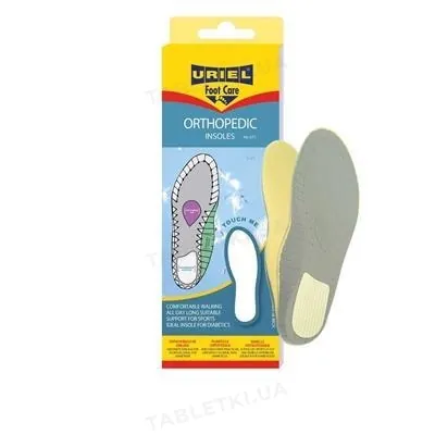 Устілки Uriel 377 Ortho Insoles ортопедичні спортивні, розмір 42