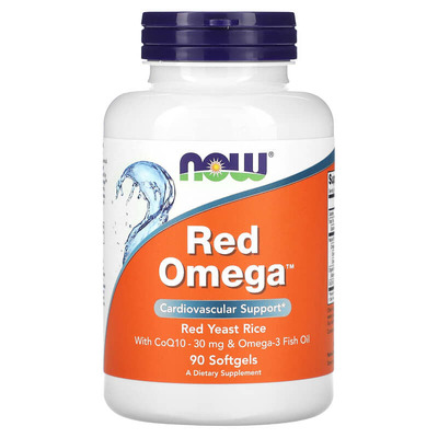 Омега NOW Red Omega капсули №90