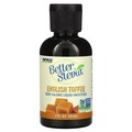 Стевія NOW Better Stevia, тоффі, 59 мл