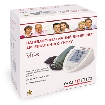 Тонометр Gamma M1-S напівавтоматичний