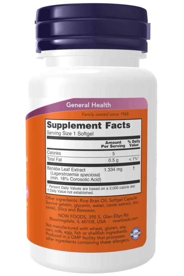 Глюкофіт Now Foods Glucofit, 60 капсул