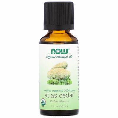 Эфирное масло атласского кедра NOW Atlas Cedar Oil, 30 мл