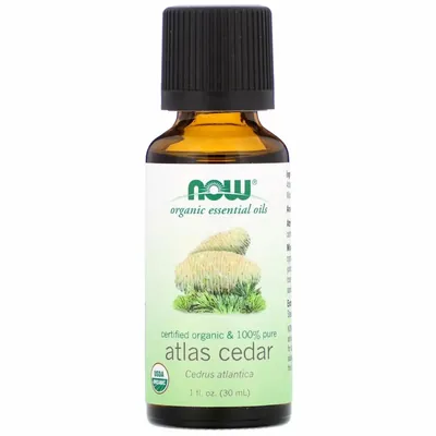 Ефірна олія атласького кедру Now Essential Oils Atlas Cedar Oil, 30 мл