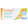 Екворал капсули м'як. по 25 мг №50 (10х5)