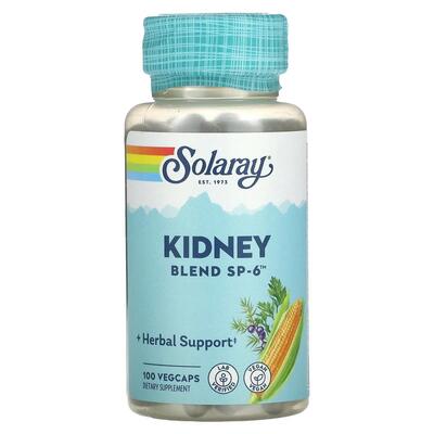 Смесь для почек Solaray Kidney Blend SP-6, 100 капсул