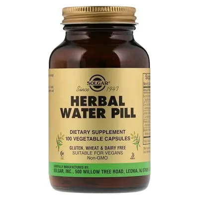 Сечогінний засіб Solgar Herbal Water Pill вег. капсули №100