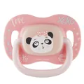Пустушка силіконова Canpol Babies Exotic симетрична панда 34/921_pand, 6-18 місяців, 1 шт