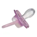 Пустушка силіконова Canpol Babies NightGlow симетрична 34/943_pin, 6-18 місяців, рожева, 2 шт