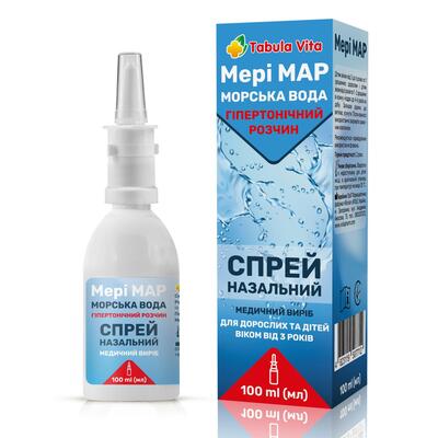 Мэри МАР гипертонический Табула Вита спрей назальный, 100 мл