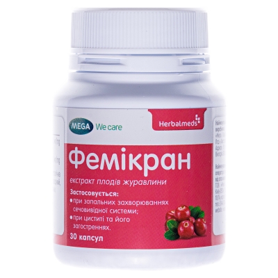 Фемикран капсулы №30 в бан.